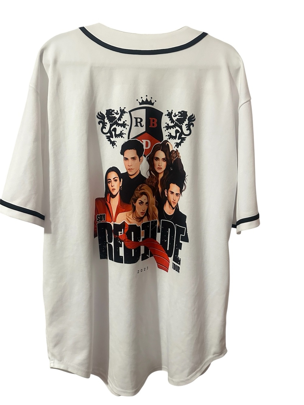 Rebelde RBD tour 2023 jersey size 2XL